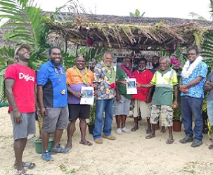 VFD Deputy Director and the Takara CBFM Committee. Credit - https://dailypost.vu/