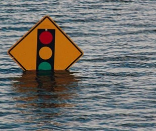 climate change induced flooding. Credit: Kelly Sikkema
