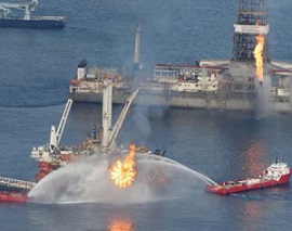 Oil from the Deepwater Horizon poured into the Gulf of Mexico for 87 days, making it the largest ever accidental oil spill on the planet. Eleven men died in the accident. Credit: Breck P. Kent/Shutterstock/NTB scanpix