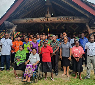 Deep sea mining petitioners. Credit - www.dailypost.vu