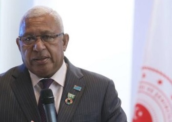 Fiji's Prime Minister, Frank Bainimarama.  Photo: 2019 Anadolu Agency / AFP