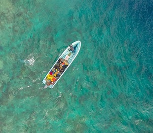 Fiji's Great Sea Reef. Credit - T. Vierus