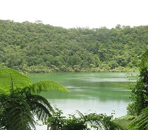 Lake Lanoto'o national park, Samoa. Credit - V. Jungblut