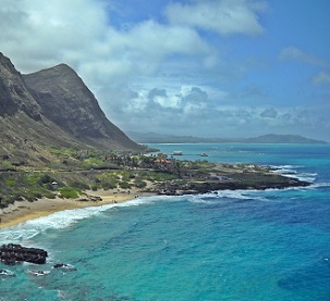 Makapu'u Beach, Oahu. Hawaii. Credit - V. Jungblut