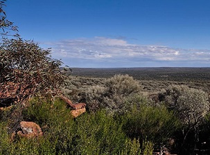 Art site walk, Mount Grenfell Historic Site. Credit - Jenna Hore