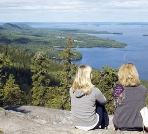 The concept of sustainable nature tourism has played a key role in mediating conflicts between tourism and nature conservation in Koli National Park, Finland. Credit: UEF / Varpu Heiskanen