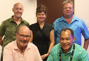 SPREP and NZ DOC representatives