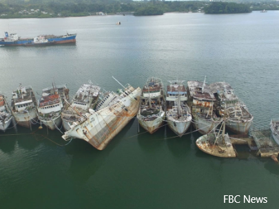 Fiji, Derelict vessel