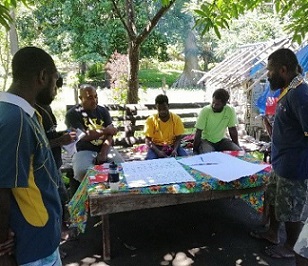 Summit participants engaging in group discussions. Credit - https://dailypost.vu/