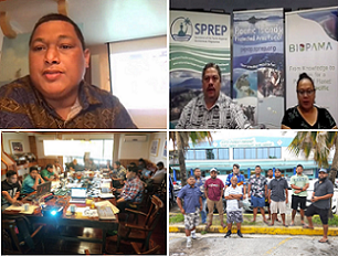 RMI virtual training images. Credit - SPREP