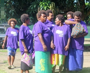 eaders from East Pomio local-level government communities at the convention. Image courtesy of Wide Bay Conservation Association.