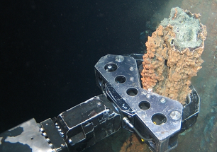 sampling copper on the seafloor