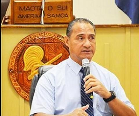Director of the Department of Marine and Wildlife Resources, Taotasi Archie Soliai. Credit - AF