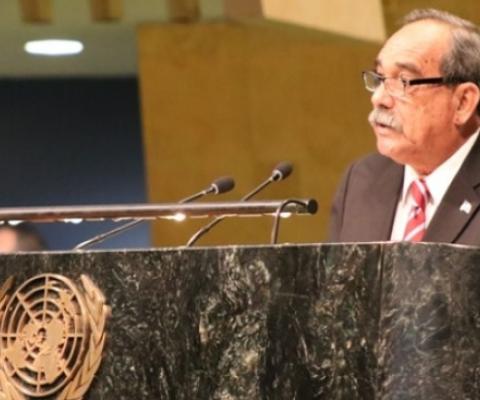 President Peter Christian of the Federated States of Micronesia. Credit - Makereta Komai, PACNEWS 