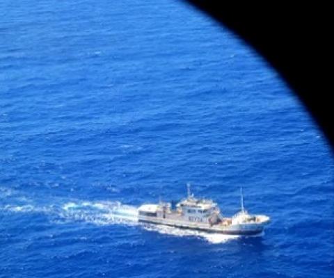 illegal fishing within Pacific Island EEZs. Credit - FFA
