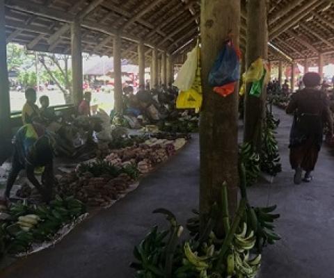 Fresh produce at the Kokopo market. Image by John C. Cannon/Mongabay.