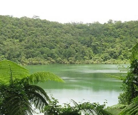 Lake Lanotoo National Park, Samoa. Credit - V. Jungblut