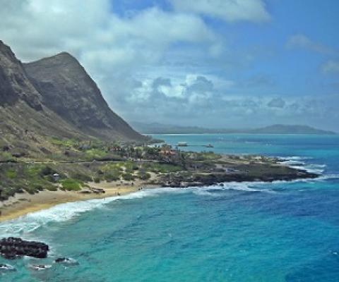 Makapuu Beach, Oahu, Hawaii. Credit - V. Jungblut
