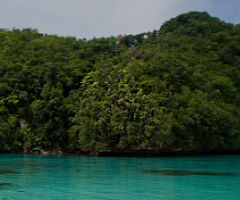 Palau rock islands