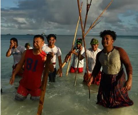 Climate change is a threat to the survival of Pacific Islanders. Mick Tsikas/AAP
