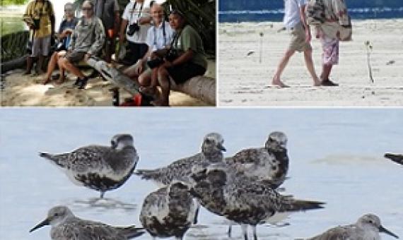 Belau National Museum Education Campaign on the Northern Peleliu Lkes. Credit - https://islandtimes.org/