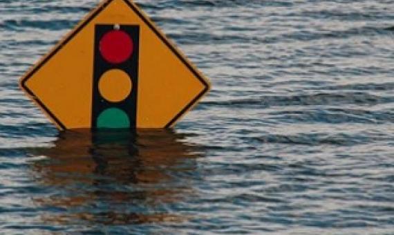 climate change induced flooding. Credit: Kelly Sikkema