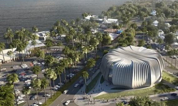 The Living Coral Biobank. Credit - Earl Architecture/SAN architectural illustration