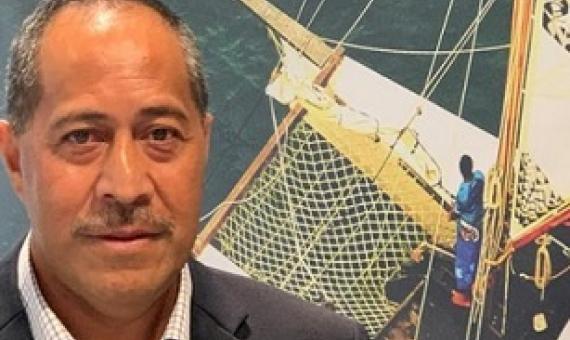 Niue government minister, Dalton Tagelagi. Photo: RNZ Pacific / Jamie Tahana