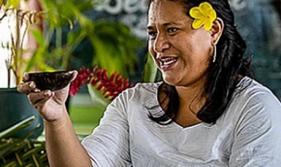 C.E.O of M.N.R.E, Frances Brown Reupena (Photo: Vaitogi A. Matafeo)