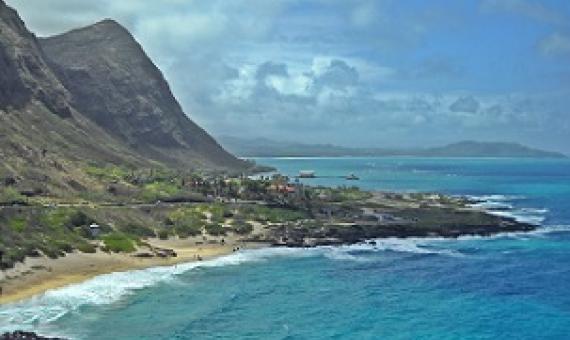 Makapuu Beach, Oahu, Hawaii. Credit - V. Jungblut