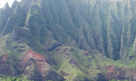 Napali Coast as seen from the ocean. Credit - Jessica Else / The Garden Island file