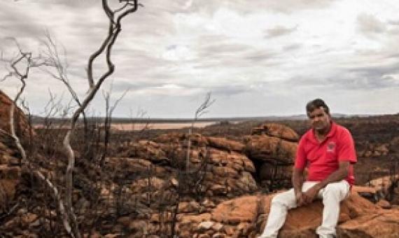 Senior Ngadju ranger James Schultz says the IPA means Ngadju people now have a seat at the table when it comes to environmental conservation.(ABC News: Jarrod Lucas)