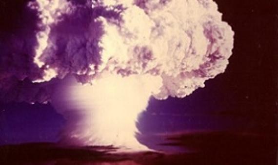 Ivy Mike was an atmospheric nuclear test conducted at Enewetak Atoll on 1 November 1952. It was the world's first successful hydrogen bomb. Photo: Public domain