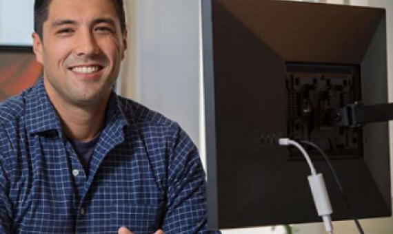 Daniel Okamoto is an assistant professor of biological science. Credit: Florida State University