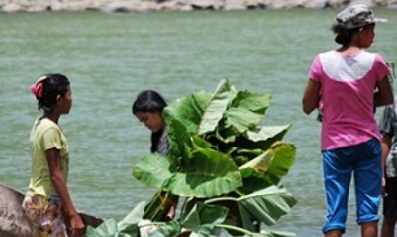 Indigenous communities along Agos River, Philippines. Credit - Haribon Foundation