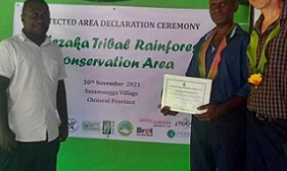 Padezeka Rainforest Declared as a Conservation Area. Credit - MECDM