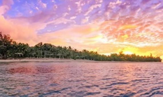Locals only - island environments like this popular swimming spot on Rarotonga are becoming lush with life and colour thanks to the tourism shutdown. Photo: D.Fisher