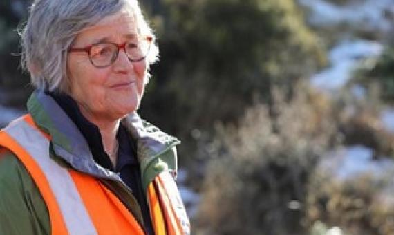 Conservation Minister Eugenie Sage made the announcement in Rotorua this morning as part of the Jobs for Nature programme. Photo: RNZ / Nate McKinnon