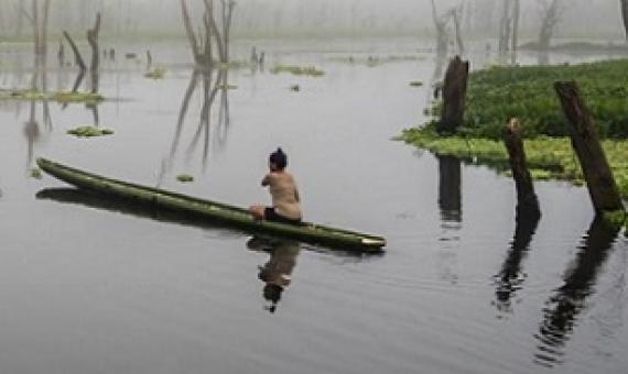 About 60 percent of the 15,000 people living in the Agusan Marsh are Agusan Manobos, a local Indigenous group. Credit - Gab Mejia