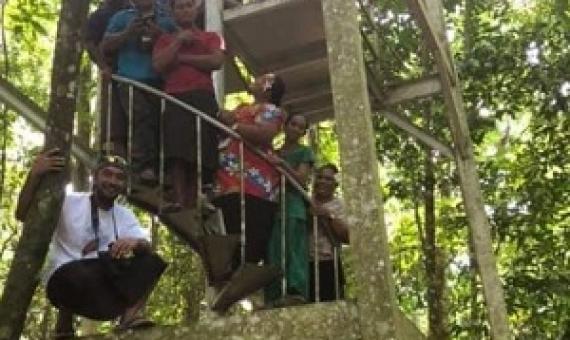 Falealupo is the third village to be visited by Samoa Green Livelihoods after Falease'ela and Vaovai Falealili. (Photo: Facebook/ Samoa Green Livelihoods)