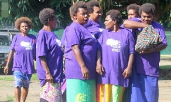 eaders from East Pomio local-level government communities at the convention. Image courtesy of Wide Bay Conservation Association.