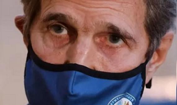 US climate envoy John Kerry has been in Shanghai for climate talks with his Chinese counterpart Xie Zhenhua. Photograph: Ludovic Marin/AFP/Getty Images