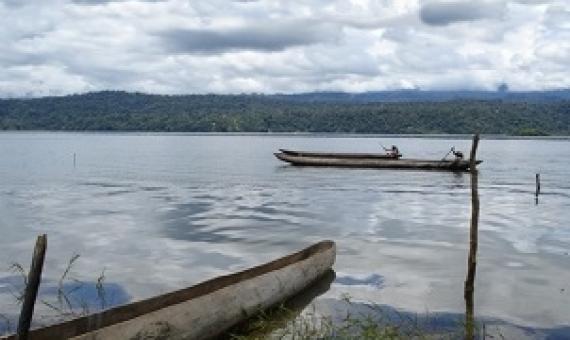 Lake Kutubu, Papua New Guinea. Credit - Aaron Jenkins