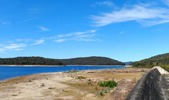WaterNSW warns the expansion of the coalmine in the Illawarra region could cause cracking in the walls of the Cordeaux (pictured) and Avon dams. Photograph: Peta Jade/Getty Images
