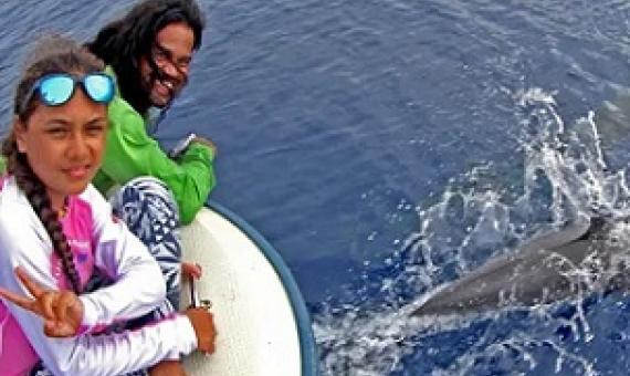11-year-old Palauan girl discovers new species of dolphin in PNMS. Credit - Ron Leidich