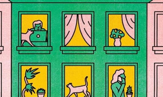 Social Distancing? You Might Be Fighting Climate Change, Too. CREDIT - Credit...Illustrations by George Wylesol